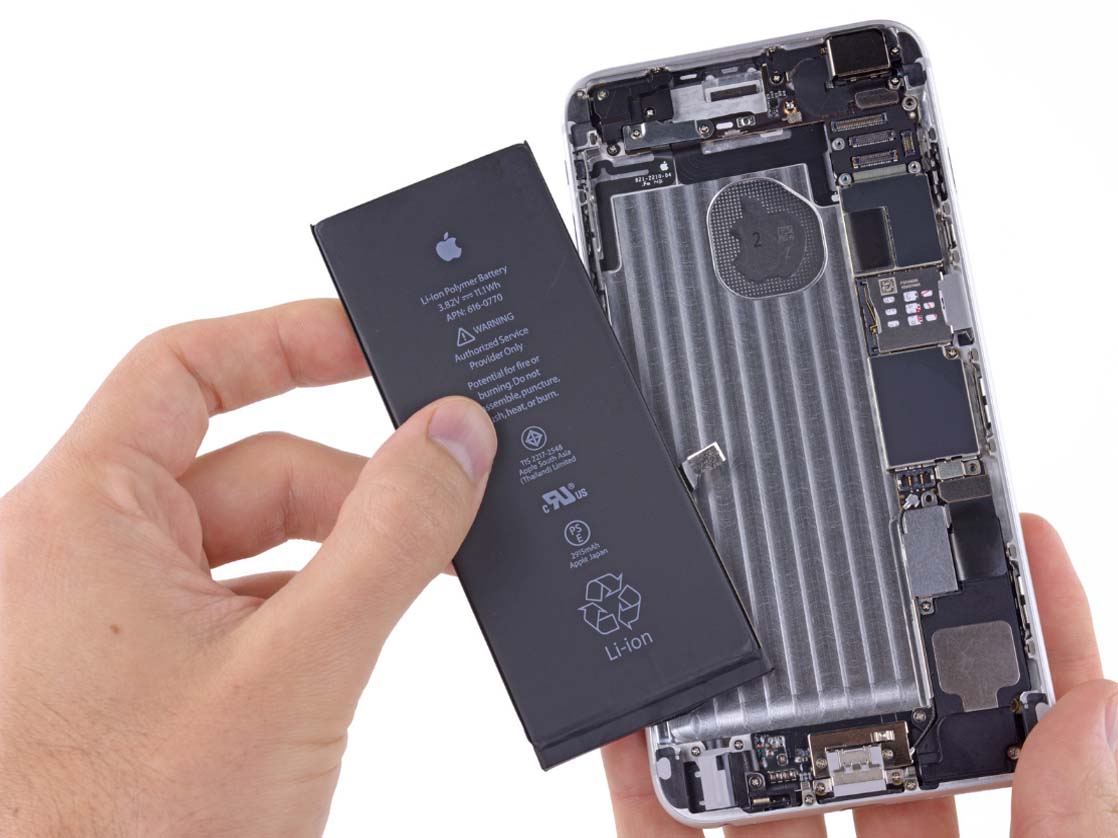 Замена батареи iPhone 6 plus