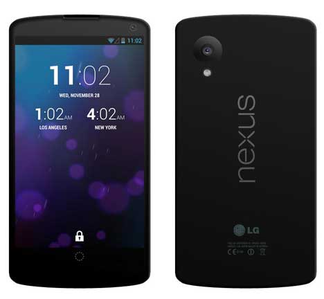 Цены на ремонт LG Nexus 5