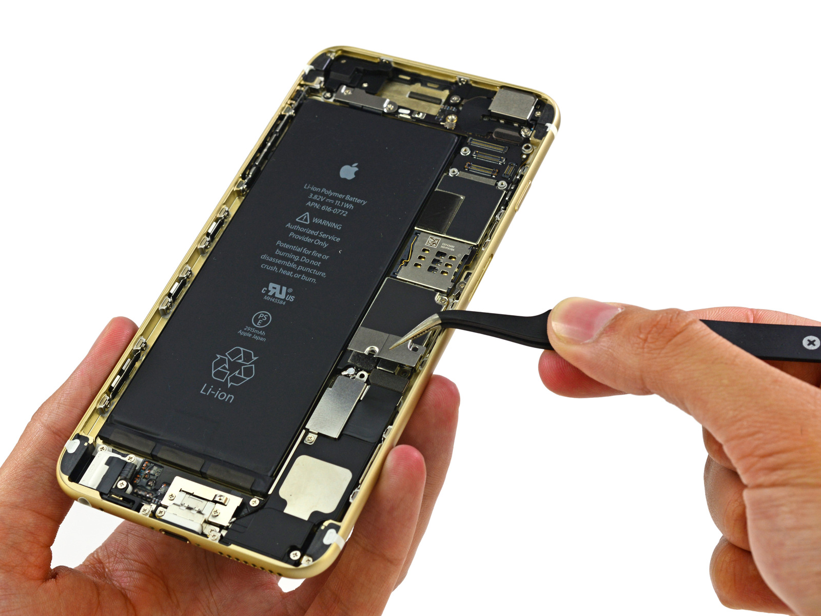 Замена батареи iphone 6