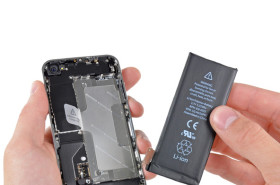 замена аккумулятора iPhone 4